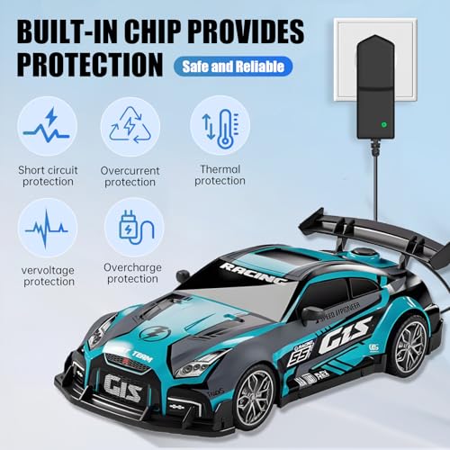 Intelligentes RC Ladegerät für 2-10s NIMH/NICD Akkus von Airsoft/RC Auto/Boot/Flugzeug/Drohne, Airsoft Ladegerät mit 5 Universaladaptern (Standard Tamiya, Mini Tamiya, SM 2P, JST, HuanQi, Dupont)