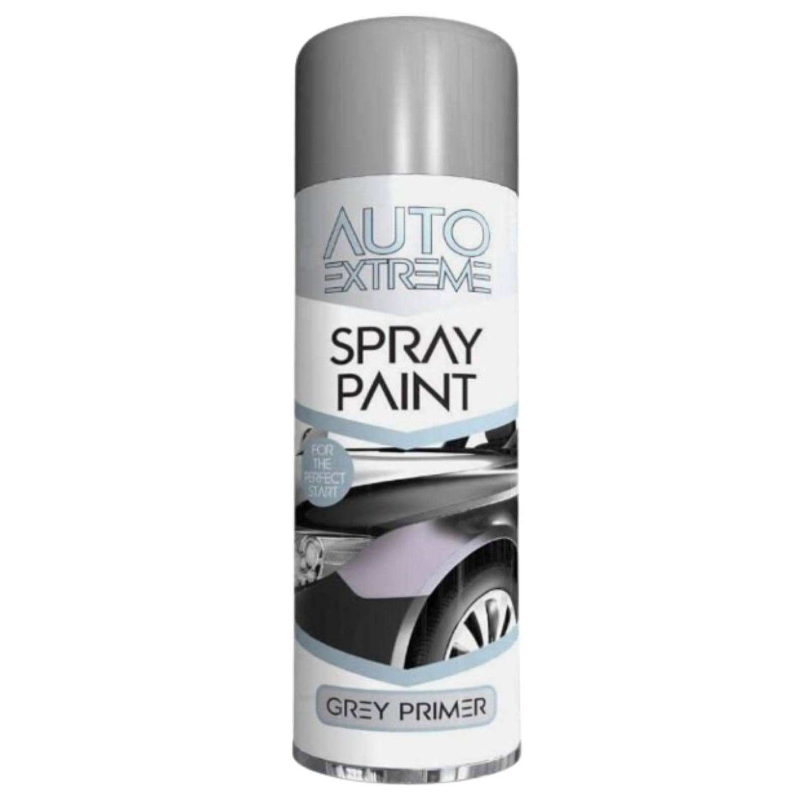 All Purpose Gray Primer Spray Paint, Suitable for Wood, Metal, Plastic, and, Glass Surface, Fast Drying, Easy Application, Interior and Exterior Usage, 250ML (1 Pcs)