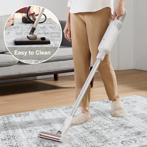 Anidaroel Chair Mat for Hardwood Floor, 63\"x51\" Large Floor Protector Mat, Office Rugs for Rolling Chairs, Easy Glide Desk Chair Mat for Hard Floors, Low Pile Carpet Rug for Work&Home - Thumbnail 6