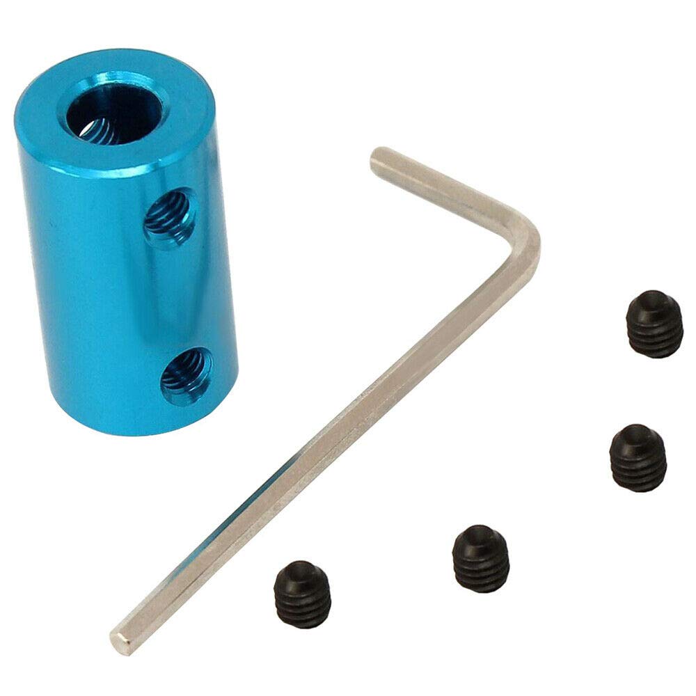 Accouplement Rigide En Aluminium D10L20 - 10 Mm Diamètre Extérieur, Longueur 20 Mm - Pour Moteurs, Arbres - 14