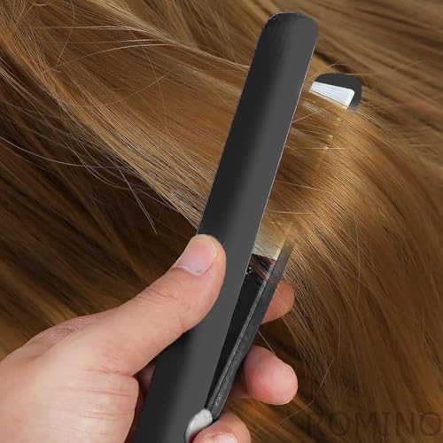 Image of ROMINO Mini Hair Straightener For Teens Women With Ceramic Coated Plates Hair Straightening Iron Machine Hair Pressing Machine Saree Pleats Straightener Travel Friendly With Lock (Multicolored)