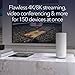 NETGEAR Orbi 870 Series Tri-Band WiFi 7 Mesh System (RBE872) - Router + 1 Satellite Extender, Security Features, Up to 21 Gbps, Covers Up to 6,000 Sq. Ft., 150 Devices, 10 Gig Internet Port, BE21000