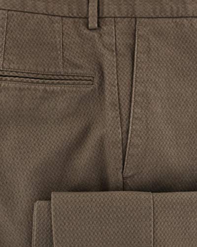 Incotex Brown Solid Pants - Slim2