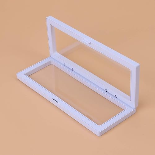 Miniatura 6 de Caja de pendientes titular de la exhibición del marco de la imagen Soporte de almacenamiento de la joyería flotante soporte de la pulsera del