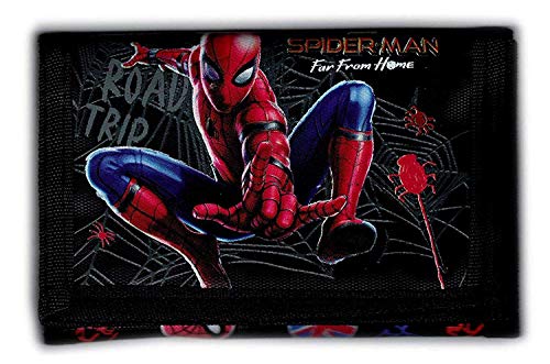 Preisvergleich Produktbild Marvel Spider-Man - Geldbörse Geldbeutel Portemonnaie - Spiderman (schwarz)