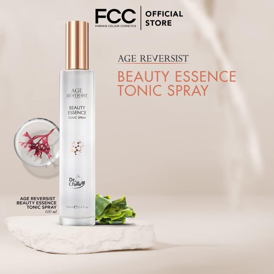 FARMASi Age Reversist Beauty Essence Tonic, Gentle Spray, Face Wash for All Skin Types, Cleansing, Lightweight Makeup Remover and Face Cleanser 3.4 fl. oz / 100 ml - Image 5