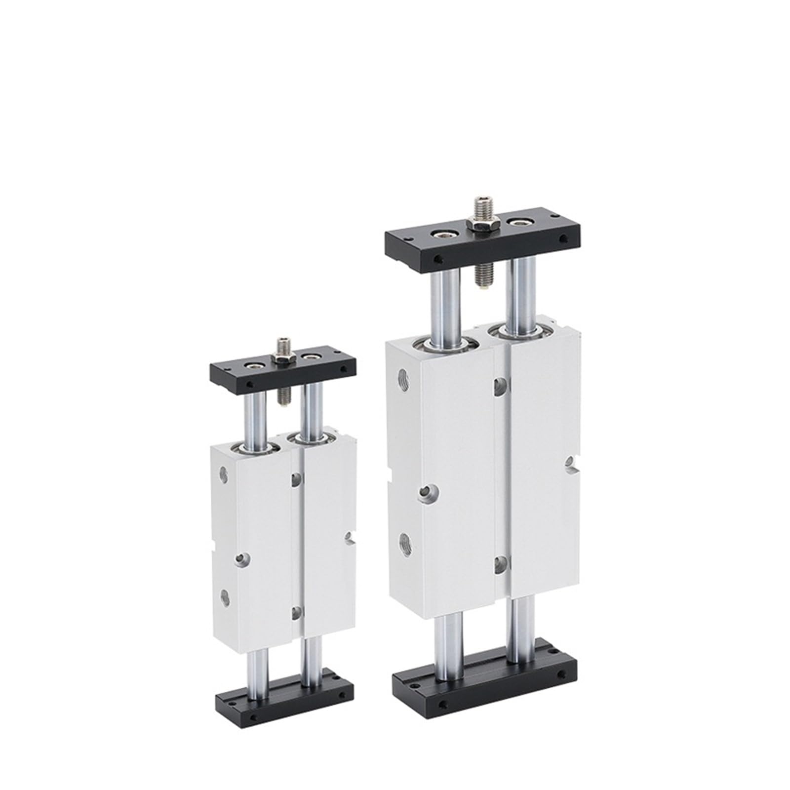 Vérin pneumatique double axe TN20 à course ajustable 1pc