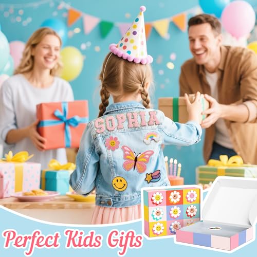 Personalized Kids Denim Jackets with Names, Back to School Outfit for kids 2T-8T, Custom Toddlers Girls Clothes Jean Jackets Easter Birthday Gifts, 1-8 Year Old Gifts for Girls Boys3