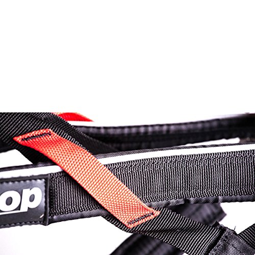 Non-stop dogwear Freemotion Harness, Pulling, Size 7, Black, for Dogs, 1 Pack