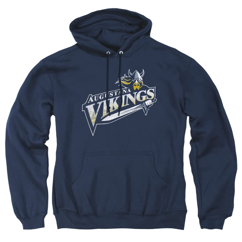 LOGOVISION Official Collegiate Distressed Primary Logo Adult Pullover Hoodie Collection — view 120