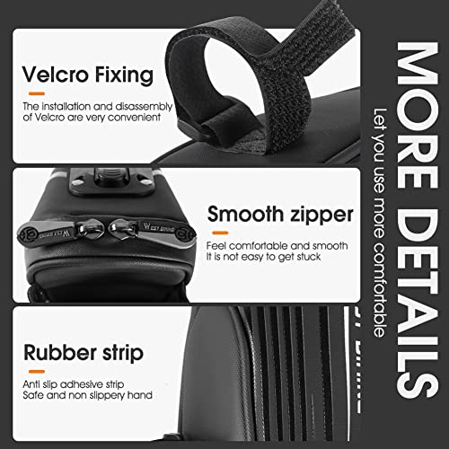 Aomiun 1.5L Bicycle Saddle Bag Large Capacity Cycling Pannier Bag Waterproof Tail Pack Riding Rear Water Bottle Holder Pack for Mountain Road Bike - Image 3