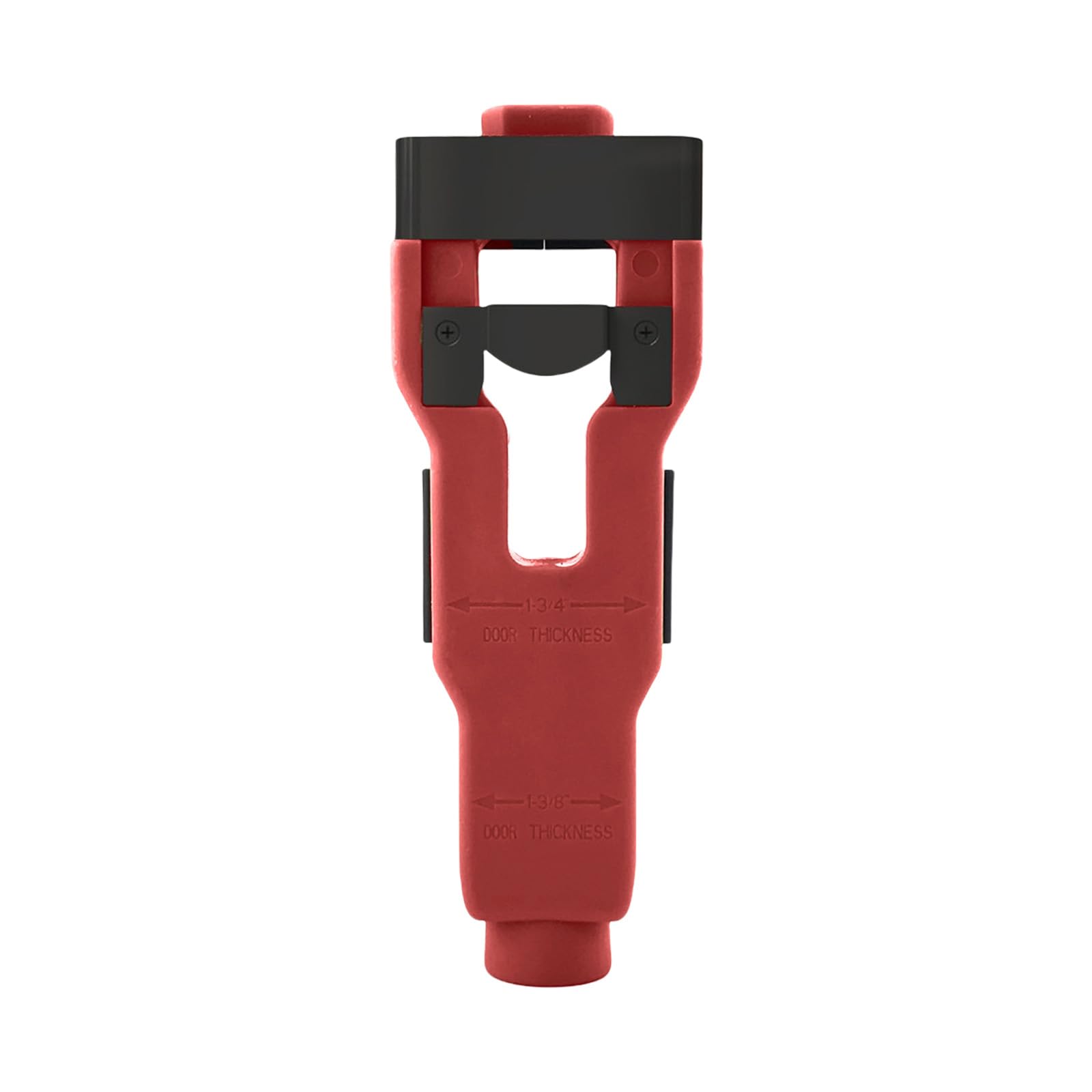 Thatiarry Red Accuracy Door Mortising Device With Double Measurement Marking For Standard 1~3/4" And 1~3/8" Door Thickness Installation Set