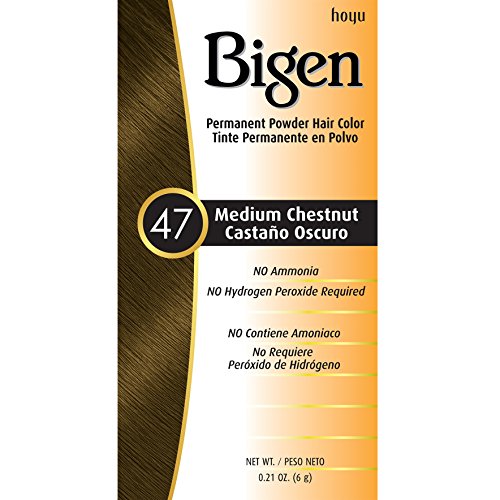 Bigen Permanent Powder Hair Color 47 Medium Chestnut -0.21 Oz (Pack Of 3) #TOP30