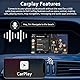 CARabc Wireless Carplay Fit für Apple Carplay & Android Auto, Passend für Mercedes Benz A/B/C/E/CLA/GLA/GLK/ML/SLD mit NTG4.5 System - Bluetooth, Mirror Link, Siri Stimme und Kamera Input Support Etc