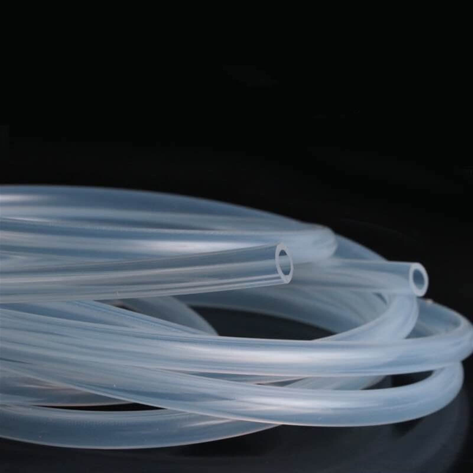 Mangueras de silicona ， Tubo de silicona transparente de calidad alimentaria, manguera de goma Flexible for jardín, tubo suave(18x22mm,5 Meters)