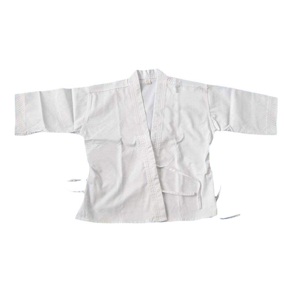 G-LIKE Karate Judo Anzug Kleidung - Kampfkunst Judogi Aikido Keikogi Jiu Jitsu Taekwondo Bando Kung Fu Outfit Training Uniform Kostüm Set Jacke Hose Freier Gürtel für Männer Frauen Kinder