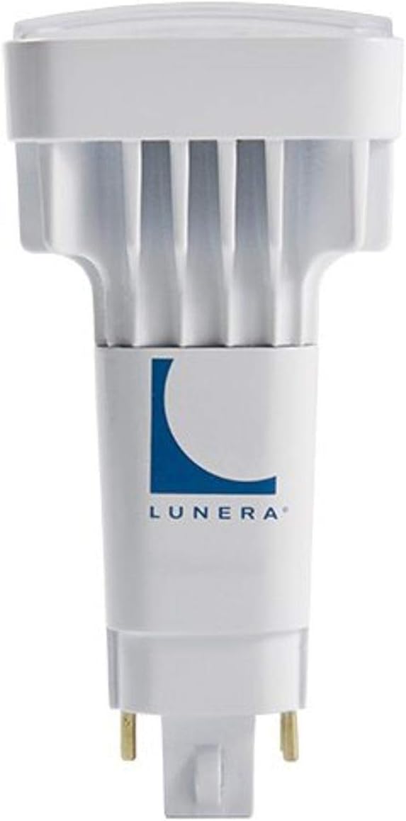 Lunera CFL LED G24q - Vertical Mount, 4000K, 13W Ballast Driven Replacement for 18/26/32/42W, 4-pin CFLs