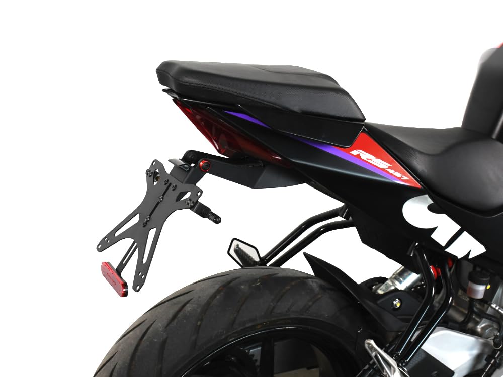 PORTATARGA SPORTIVO REGOLABILE per APRILIA RS 457 2024-2026 per frecce originali | SEPTAR