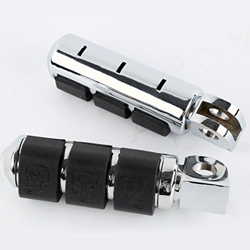 TengChang motocicleta Delantero Caucho embutido estribera Reposapiés Para Kawasaki vulcan 1500 A/B 1987-1999 1500/1600 MEAN STREAK 02-06 800 classic 96-05 800 custom 1995 1996 1997 1998 1999 2001 02 03 04 05