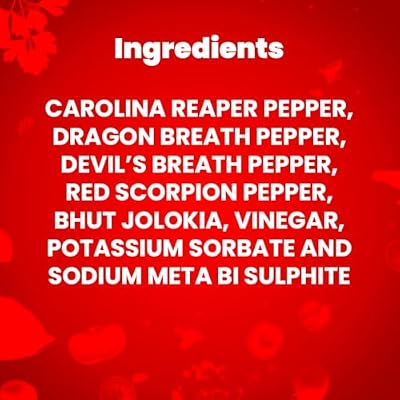 JOLOCHIP Worlds Hottest Sauce | 2.5 Million SHU Heat Level Super Spicy Chili Sauce for Hot Sauce Challenge | Made with 5 Hottest Peppers - 20ml
