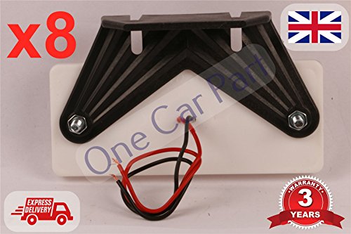 8 x 24 V LED chiara luce di indicatore laterale