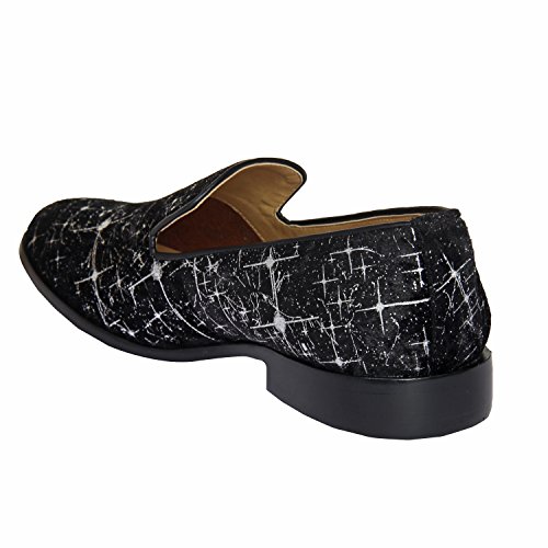 Image of LIBERTYZENO Mens Genuine Leather Tassel Loafer Slip On Dress Shoes