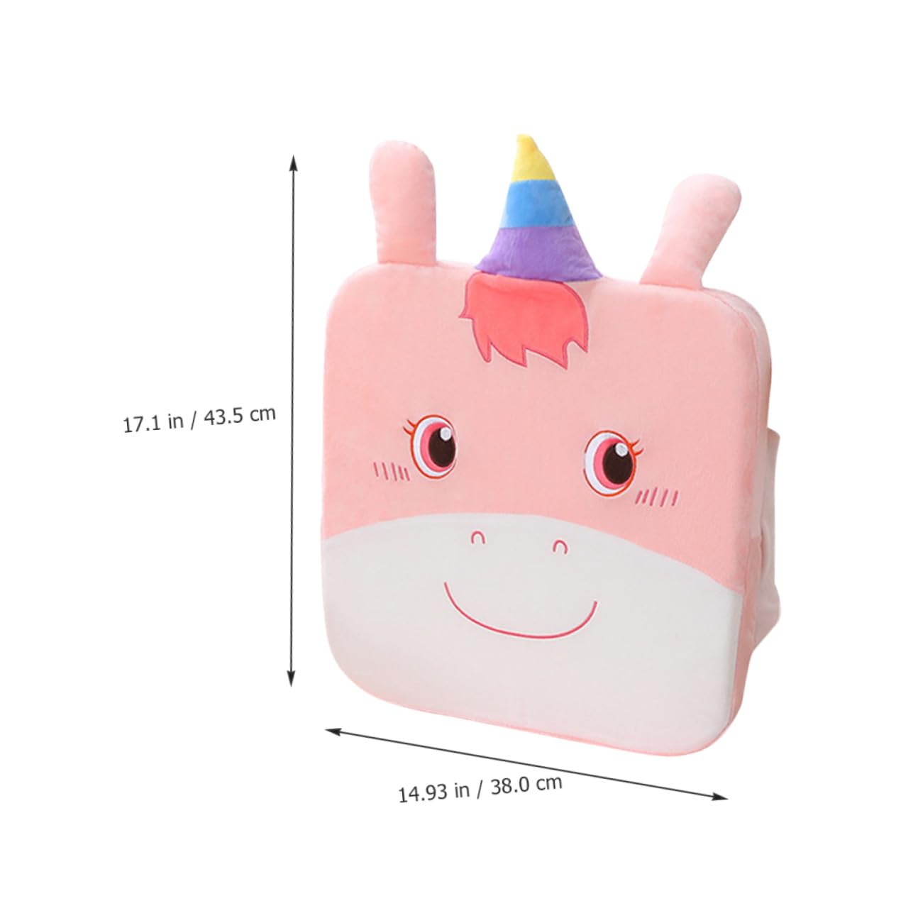 Veemoon Seggiolino Rialzato per Sedia da Pranzo 5 CM Spessore Cuscino Antiscivolo Portatile per Uso Domestico e Viaggi Cuscino Rialzato per Sedia Comodo Traspirante Adatto a Scuole e
