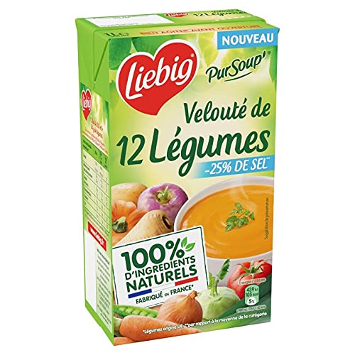 LIEBIG - Pour'Soup Velouté De 12 Légumes 1L - Lot De 4