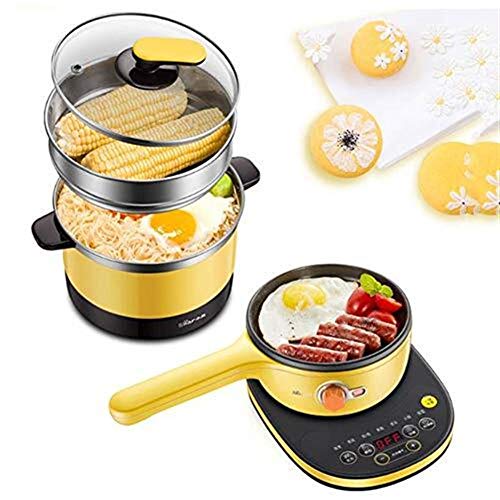 AZHom Multifunction Grill Hot Pot Electric Grill Home Electric Tray One-Piece Non-Stick Electric Baking Pan Separate Base 800W