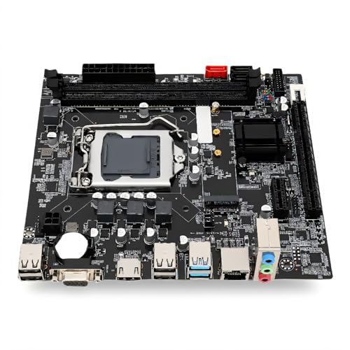 Uscite VGA e HDMI: questa scheda madre consente un'uscita video HD 1080P senza richiedere una scheda grafica dedicata. Tieni presente che la tua CPU deve supportare la grafica integrata per utilizzare queste due interfacce in modo efficace per la visualizzazione ad alta definizione.