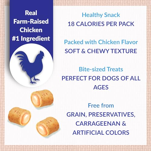INABA Churu Fun Bites Chewy Dog Treats, Chicken Pumpkin, 8ct - image 7