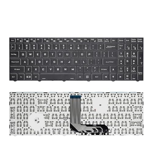 Clavier portable russe Hasee TX9 TX8 TX7 Clevo N960 | Pièce de réparation 6-80-N815Z0-01D-1