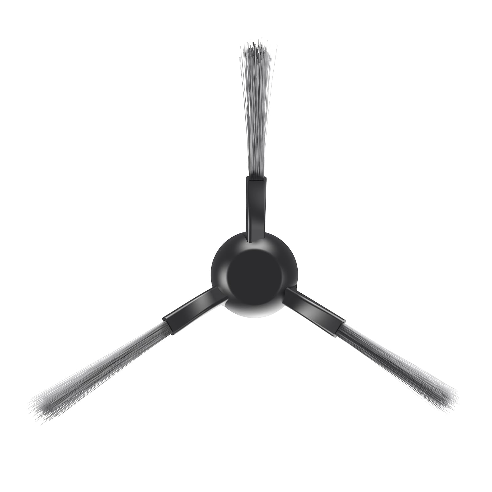 JONR Original accessories, silicone side brushes for vacuum cleaner P20 Pro, pack of 2 (black)