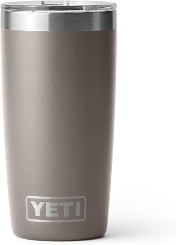 Miniatura 3 de YETI Rambler - Vaso de acero inoxidable con tapa MagSlider, 10 onzas, color Sharptail Taupe