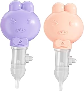 Toyvian 2 Pçs Aspirador Nasal Recém-Nascido Suprimentos De Bebê Bulbo De Sucção Para Aspirador Nasal Infantil Para Bebê Recém-Nascido Aspirador Nasal Manual De Cuidados De Saúde Do Bebê