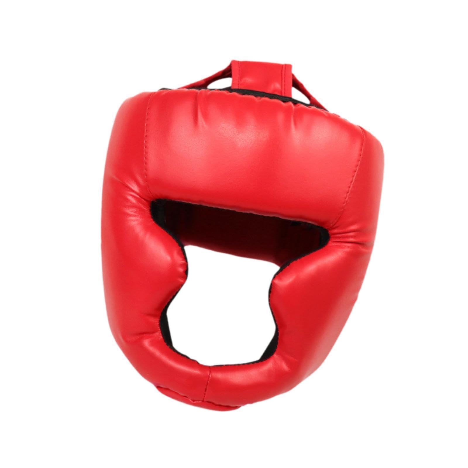 Bnf® Boxing Headgear Cheek Protection Portable Head Guard for Sanda Muay Thai MMA Children Red|Sporting Goods|Boxing, Martial Arts & MMA|Protective Gear|Head Gear