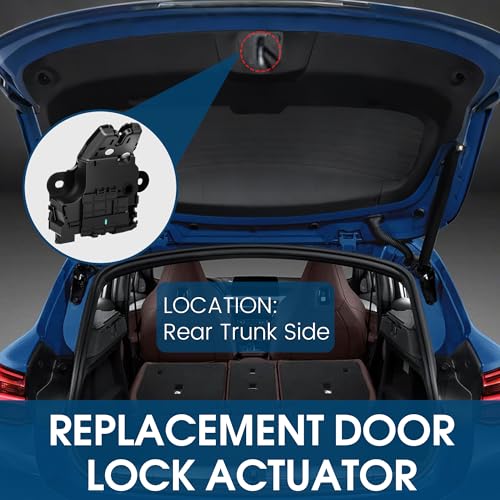 Image of Trunk Latch Lock Actuator for Chevrolet Chevy Impala Cruze Malibu Sonic Corvette Camaro & Buick Regal Lacrosse Cascada Verano Allure & Cadillac CTS ATS XTS ELR, 940-108 13501988 99905279