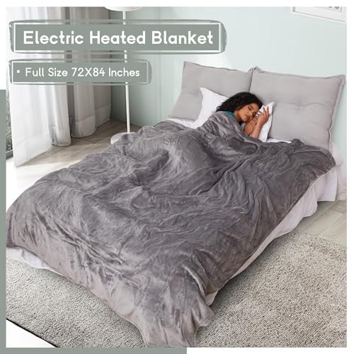 Minervada Heated Blanket Electric Blanket Full Size 72''X84'' thumb #5