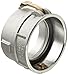 Dixon 500-D-AL Aluminum 356T6 Type D Cam and Groove Hose Fitting, 5" Socket x 5" NPT Female