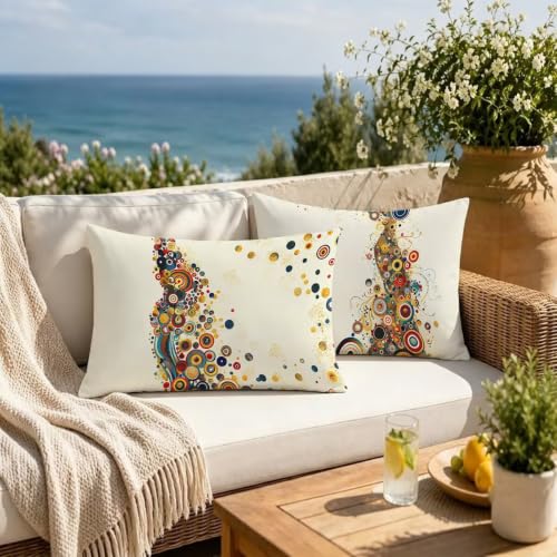 Fundas cojines exterior impermeable 40x80 con tejido hidrófugo efecto lino beige 4