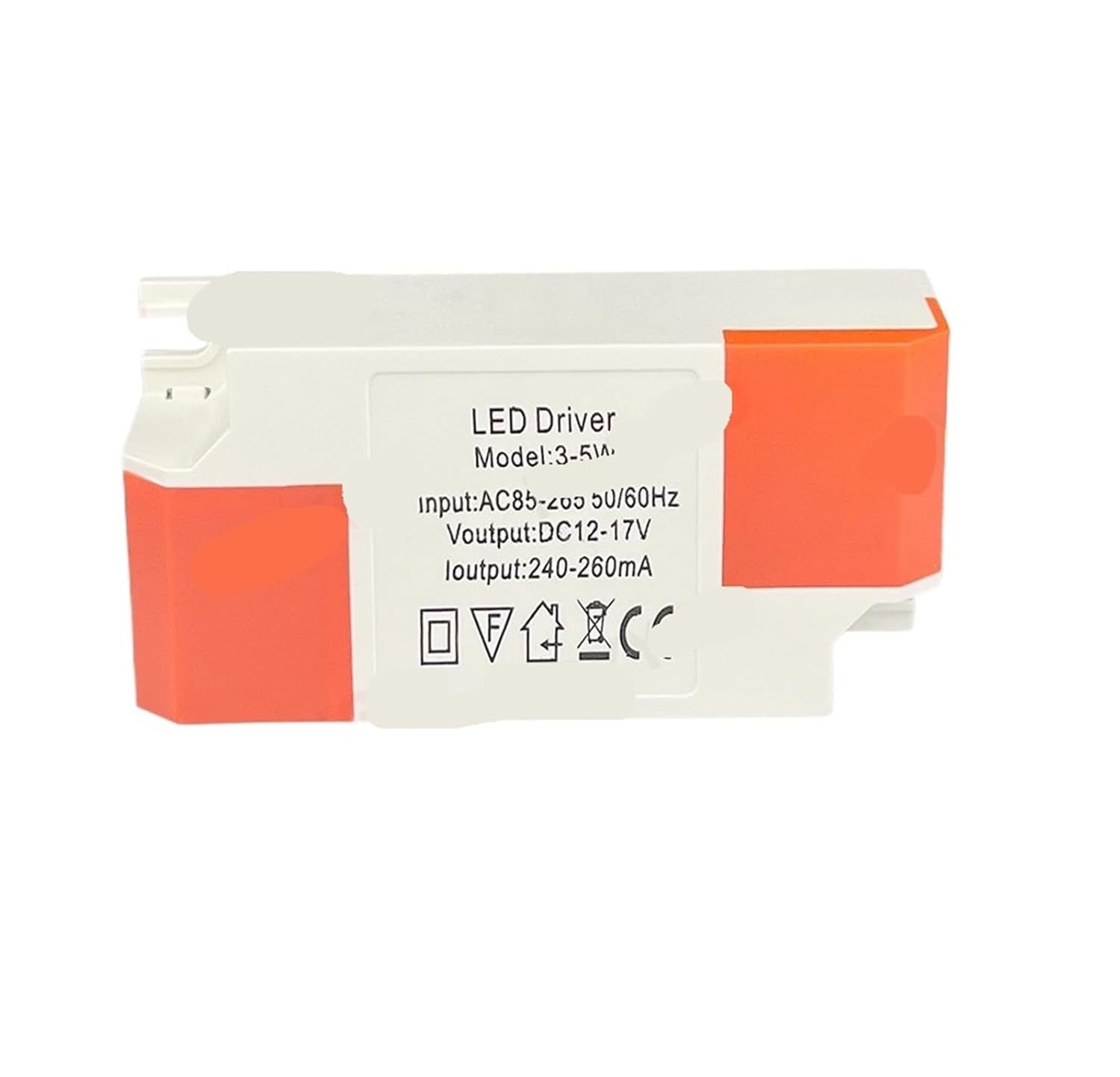 1PCS LED Driver AC85-265V Lighting Transformer(3-5W)