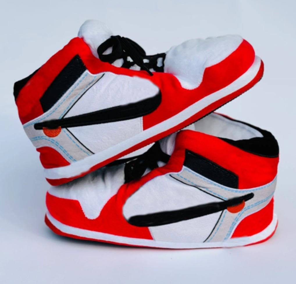 Warm Sneaker Slippers Anti Slip Soft Comfy House Shoes Plush Fuzzy Slide One Size Fits Most Bigfoot Gift Winter Fluffy Slides For Indoor Outdoor - Image 4