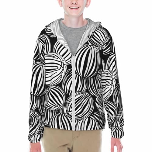 Soccer Youth Lightweight Sports Long Sleeve Jacket For Outdoor Activities