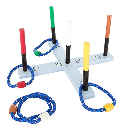 HEY! PLAY! Rope Ring Toss Game