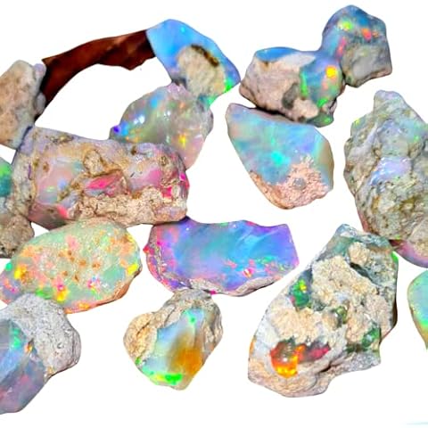 JAI GEMS Large Ethiopian Opals Raw Rough 15-20mm Cover