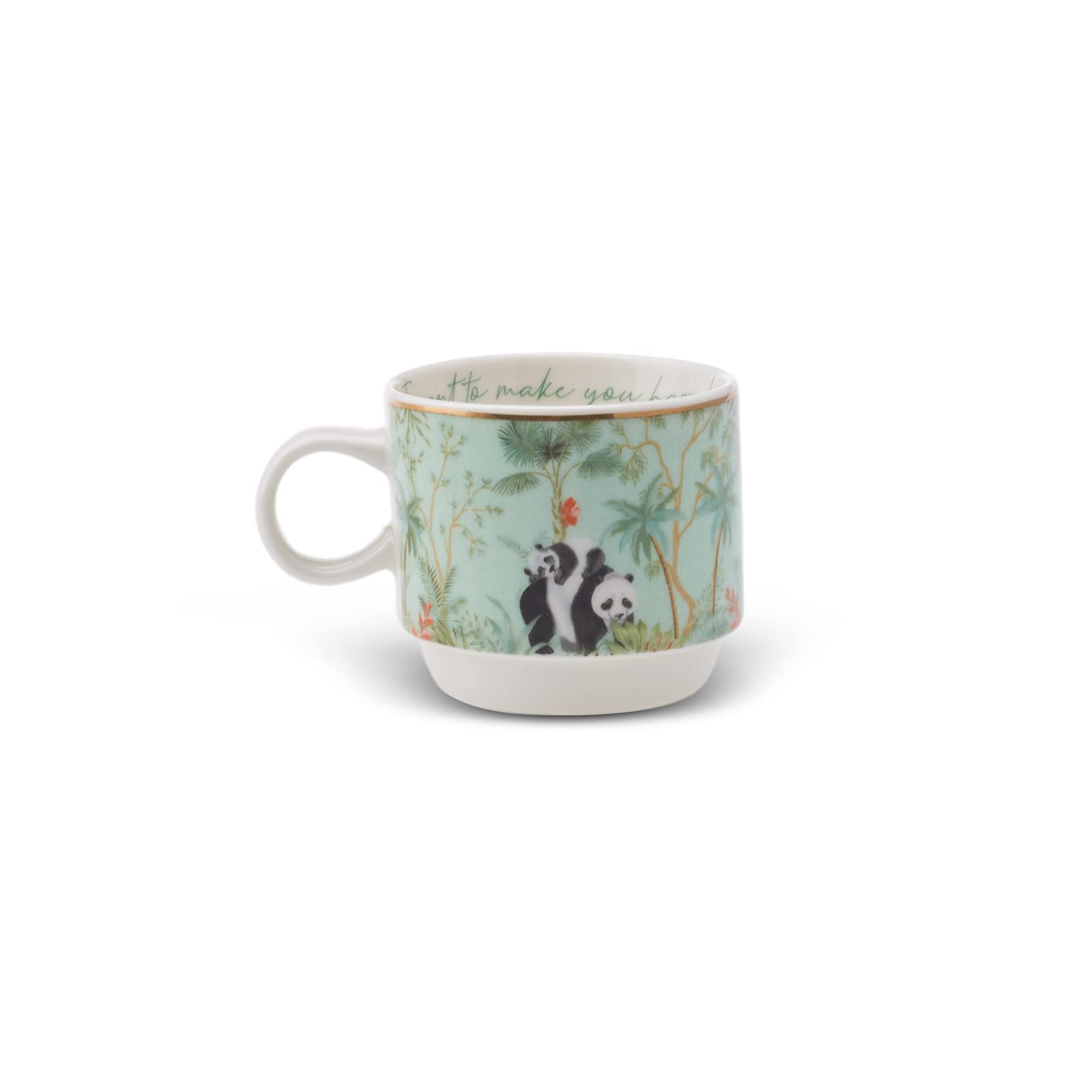 KARACA LAVİNYA 4'LÜ STANDLI MUG/ÇAY FİNCANI