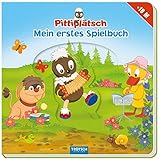  Mein erstes Spielbuch Pittiplatsch; Pitti, Schnatterinchen, Moppi, Unser Sandmännchen, Sandmann, Sandmännchen: Mit Schiebe- und Spielelementen