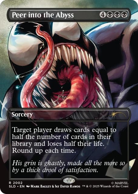 Magic the Gathering Secret Lair x Marvel's Spider-Man: Venom