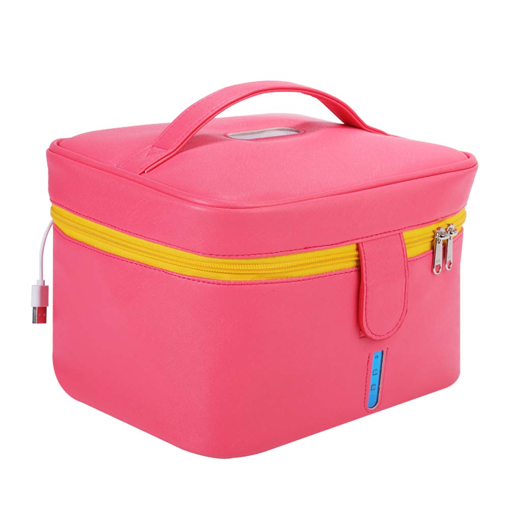 TOPCHANCES - Borsa per sterilizzazione UV con LED U-V con cavo USB per maschere/biancheria intima/biberone/cosmetici/giocattoli