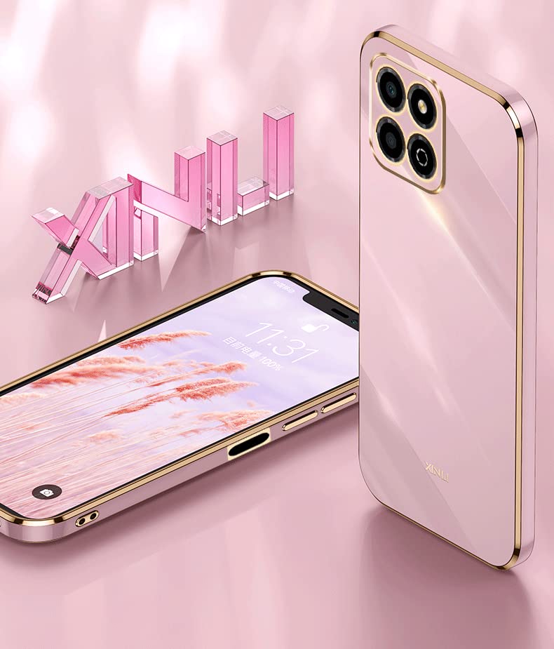 Xxmbbjy Cover per Honor X8a + 3 Pezzi Pellicola Vetro Temperato, Custodia TPU Morbida Silicone